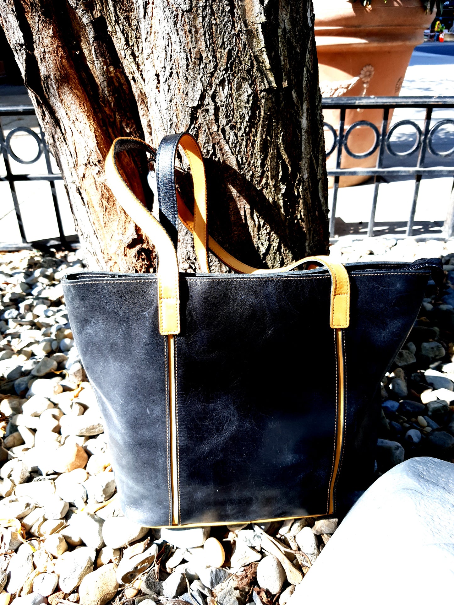 Leather Tote Bag