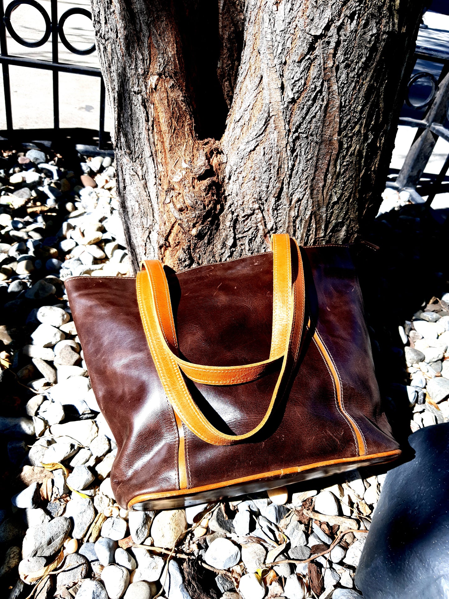Leather Tote Bag