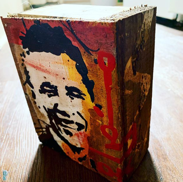 President Obama Painting